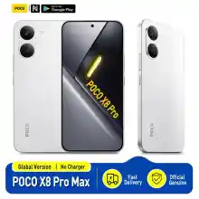 Smartphone Poco X8 Pro Max 12GB 256GB con pantalla AMOLED 120Hz