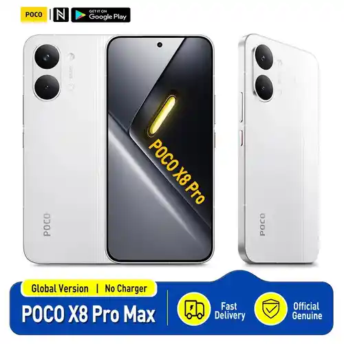 Smartphone Poco X8 Pro Max 12GB 256GB con pantalla AMOLED 120Hz