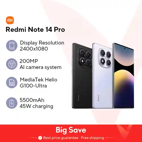 Smartphone Redmi Note 14 Pro 8GB/256GB