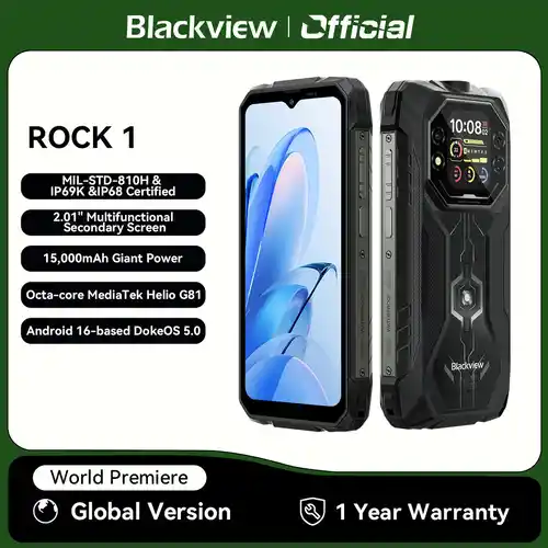 Smartphone resistente Blackview ROCK 1 6,56" 8GB+256GB