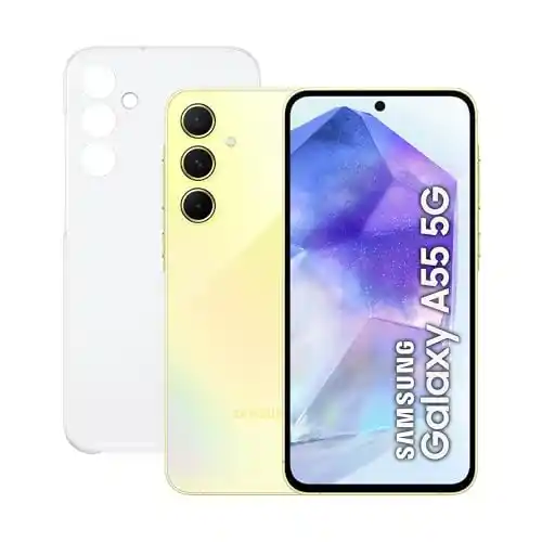 Smartphone Samsung Galaxy A55 5G 256GB + Funda Transparente - 4 colores a elegir