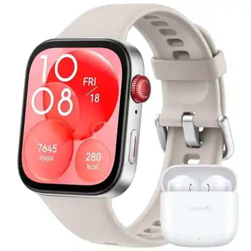 Smartwatch Huawei Watch Fit 3 + Auriculares Freebuds SE 2