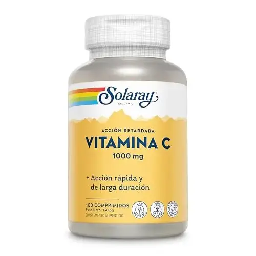Solaray Vitamina C 1000mg acción retardada 100 uds