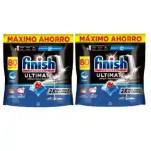 SOLO HOY! 160 Pastillas Lavavajillas Finish Powerball Ultimate (2x80)
