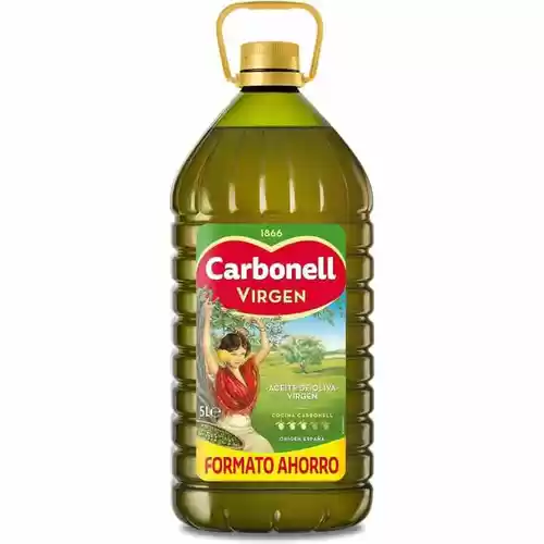 Aceite de oliva Virgen Carbonell, garrafa de 5L