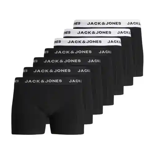 SOLO HOY! Pack de 7 Bóxers Jack & Jones de Algodón Elástico para Hombre