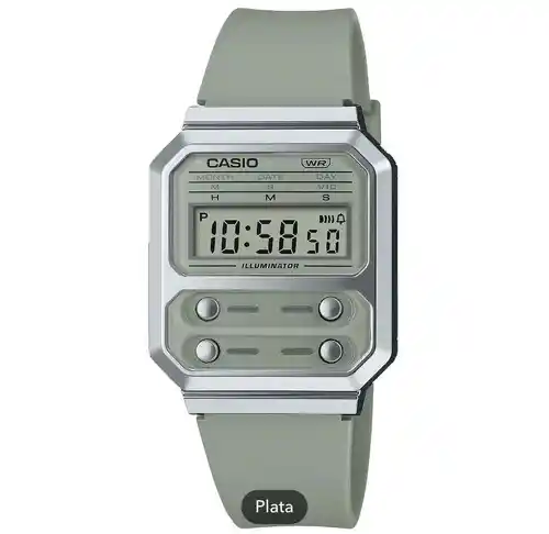SOLO HOY! Reloj Unisex Digital CASIO A100WEF-3AEF