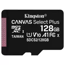SOLO HOY! Tarjeta micro SD 128GB Kingston Canvas Select Plus A1 U1