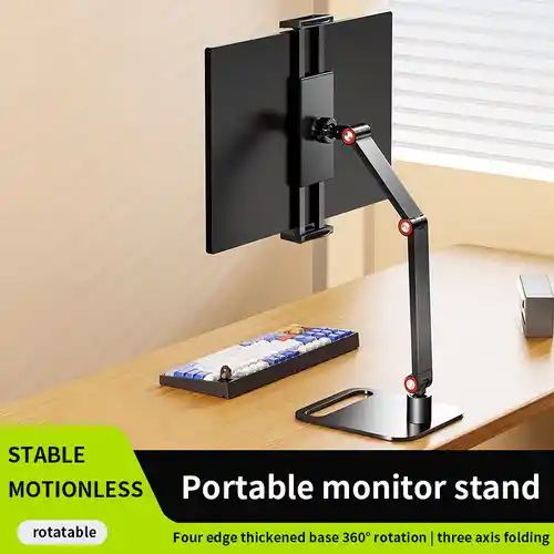 Soporte portátil metálico para Monitor o Tablet