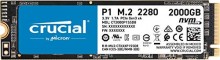 SSD 2TB Crucial P1 CT2000P1SSD8 (3D NAND, NVMe, PCIe, M.2)
