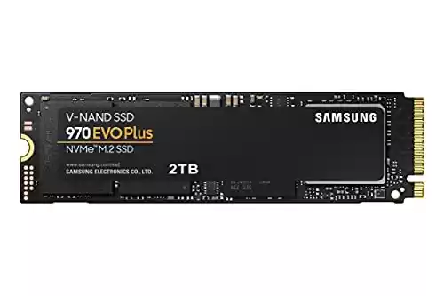 SSD de 2 TB Samsung 970 EVO Plus  PCIe NVMe M.2