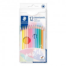 Staedtler 12 Lápices Pastel surtidos