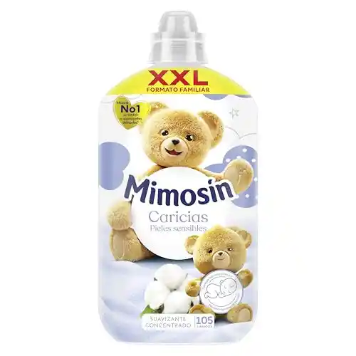Suavizante concentrado Mimosín Caricias - 105 lavados
