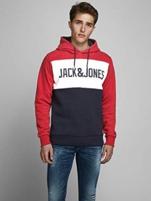 Sudadera Jack And Jones Blocking Rojo Para Niño