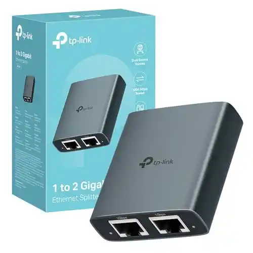 Switch Ethernet Gigabit TP-Link EH210 2 puertos 1000Mbps