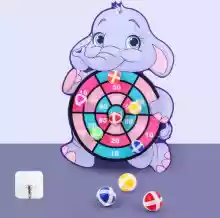 Tablero de dardos de animales de dibujos animados para niños