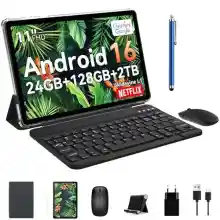 Tablet 11" TABWEE T90 Gemini, 24GB+128GB, Android 16, con Teclado y Ratón