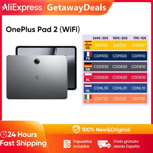 Tablet 12,1" OnePlus Pad 2 WiFi 12GB/256GB