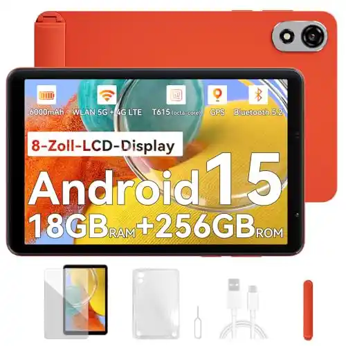 Tablet 8" 18GB/256GB 4G LTE+WiFi 5G Blackview ZENO 1