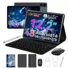 Tablet BESTTAB T60 12,2" 256GB 4G LTE+WiFi Android 16 con teclado y accesorios