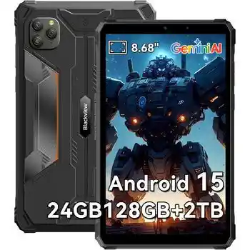 Tablet Blackview Active 5 4G, 6GB/128GB, 8.68" 6600mAh, 90Hz, Android 15