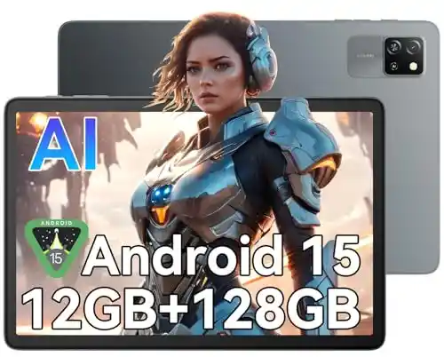 Tablet Blackview Android 15 de 10" 12GB RAM + 128GB ROM