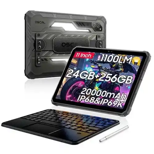 Tablet OSCAL Spider 10 4G 11" 24GB 256GB con Teclado