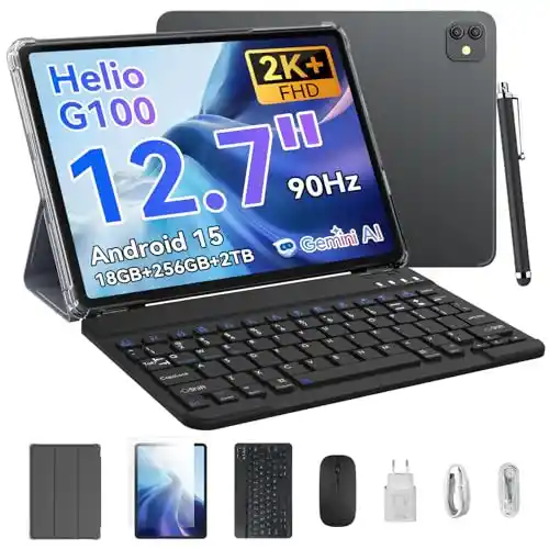 Tablet PC con teclado y lápiz Blackview Link 8 de 12.7" 2K 18GB/256GB (Android 15)