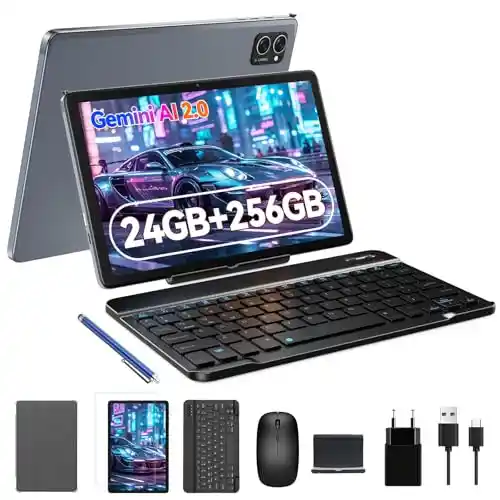 Tablet PC con Teclado y Lápiz TABWEE 24GB/256GB