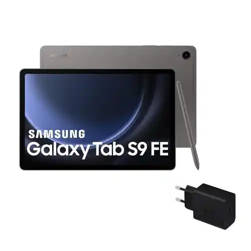 Tablet Samsung Galaxy Tab S9 FE de 246GB + Cargador + S Pen incluido