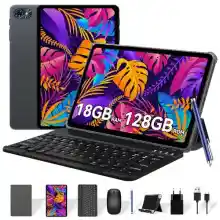Tablet TABWEE 18GB/128GB Android 15 con Teclado y Lápiz + Accesorios