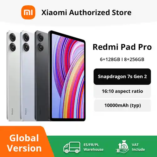 Tablet Xiaomi Redmi Pad Pro de 12.1" 2K 120Hz 6GB/128GB