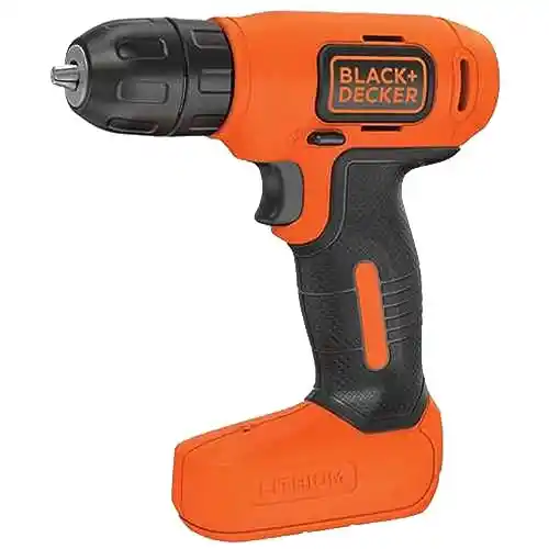 Taladro atornillador sin cable 7.2V con batería de litio - BLACK+DECKER BDCD8-QW