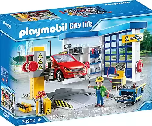 Taller de Coches Playmobil City Life 70202