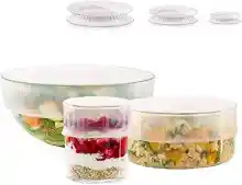 Tapas extensibles de silicona Lekue (3 unidades)