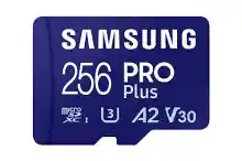 Tarjeta de memoria MicroSD 256GB Samsung Pro Plus