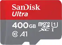 Tarjeta de memoria microSDXC 400GB SanDisk Ultra