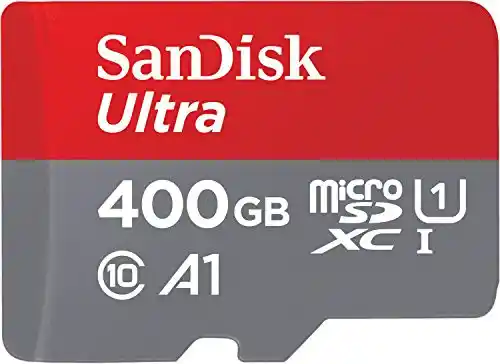 Tarjeta de memoria microSDXC 400GB SanDisk Ultra