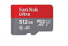 Tarjeta de Memoria microSDXC SanDisk Ultra 512GB A1, Clase 10, U1