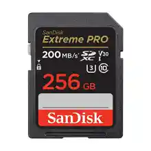 Tarjeta de memoria SDXC SanDisk 256GB Extreme PRO