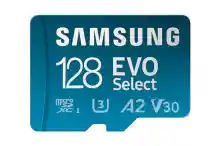 Tarjeta microSD Samsung EVO Select 128GB + adaptador SD