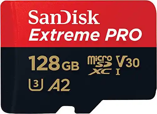 Tarjeta microSDXC SanDisk Extreme PRO 128GB