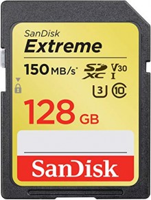 Tarjeta SDXC SanDisk Extreme 128GB