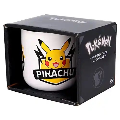 Taza Cerámica Pokemon Pikachu 400ml
