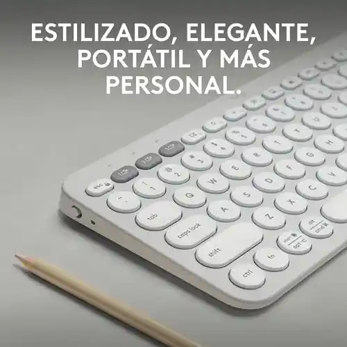 Teclado Bluetooth Multidispositivo Logitech Pebble Keys 2 K380s