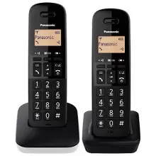 Teléfono Fijo inalámbrico dúo Panasonic KX-TGB612