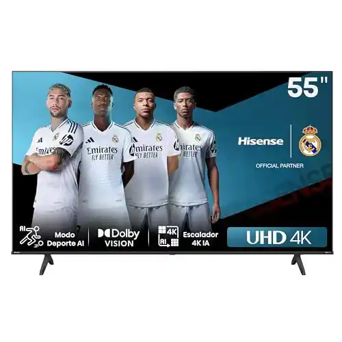 Televisor LED Hisense 55A6N de 55" UHD 4K Dolby Vision