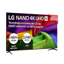 Televisor LG 75NU800B6LA Smart TV Nano UHD AI 75" 4K con Anti-reflejos