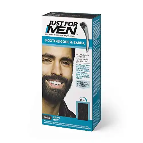 Tinte negro Just For Men Tinte Bigote Y Barba