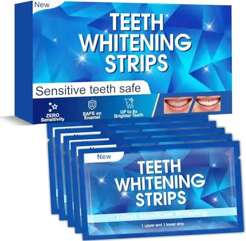 Tiras blanqueadoras de dientes - 14 Sesiones blanqueamiento dental